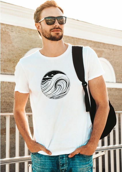 Baskılı Tişört Outdoor Normal Kalıp Tshirt