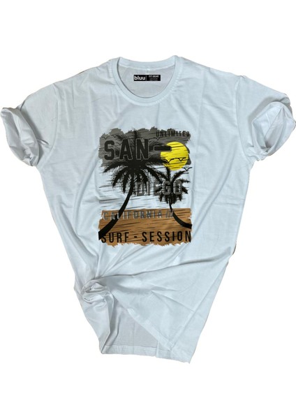 Baskılı Tişört Outdoor Normal Kalıp Tshirt