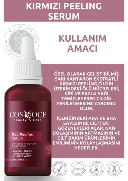 Ton Eşitleyici ve Aydınlatıcı Serum Seti Aha, Bha, Vitamin C 30 ml + 30 ml