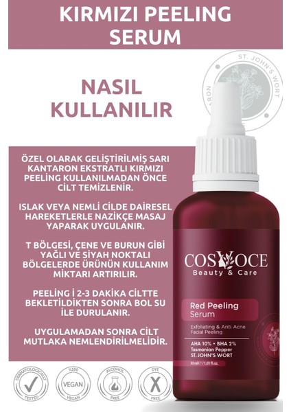 Ton Eşitleyici ve Aydınlatıcı Serum Seti Aha, Bha, Vitamin C 30 ml + 30 ml