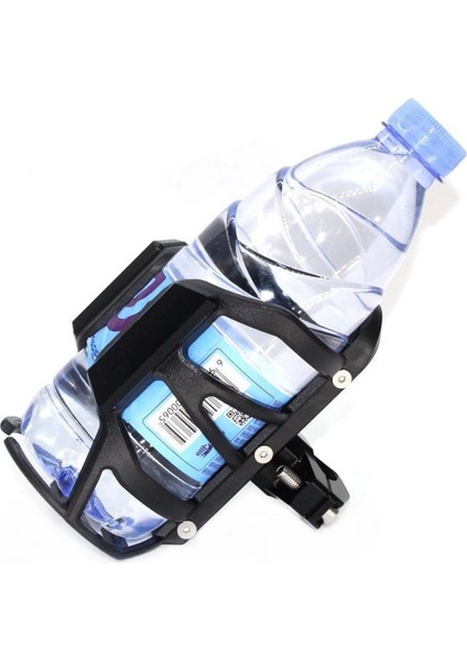 Motosiklet Metal Gidon Bağlantılı Kaliteli Evrensel Içecek Su Şişesi Kafesi Termos Tutucu (Siyah) modelleri