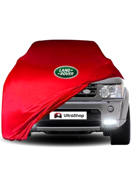 Ultra Shop Land Rover Discovery 5 (2017-) Araba Brandası Kırmızı Kumaş Penye Toz Geçirmez Oto Garaj Branda