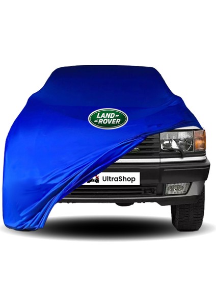 Ultra Shop Land Rover Range Rover 3 (2001-2012) Araba Brandası Mavi Kumaş Penye Toz Geçirmez Oto Garaj Branda