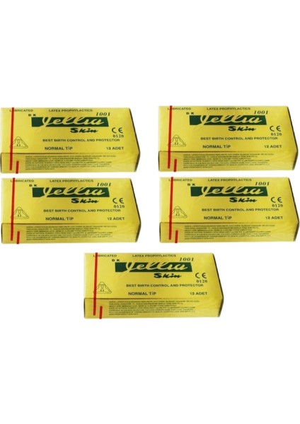 Skin Klasik Prezervatif 12'li (5 Adet)