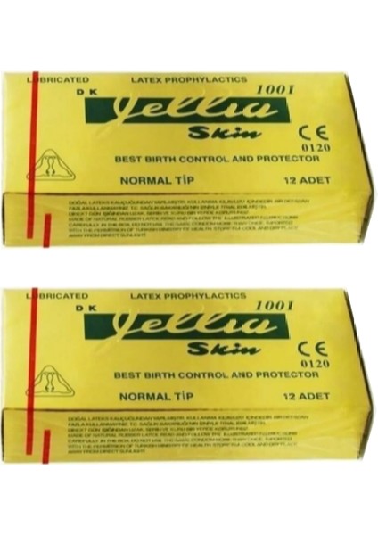 Skin Klasik Prezervatif 12'li (2 Adet)