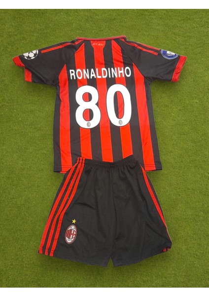 Nostaljik AC Milan Efsane Ronaldinho Çocuk Forması