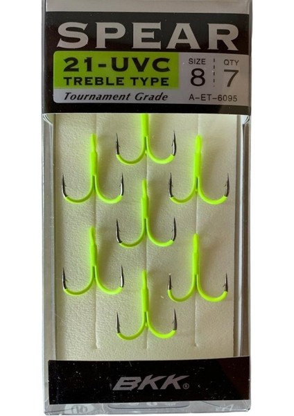 Spear-21 Uvc Üçlü Iğne 7'li Paket No:8
