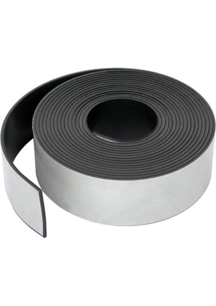 Geniş ve Kalın Yapışkanlı Şerit Mıknatıs Magnet Genişlik 5 cm - Kalınlık 2,2 mm