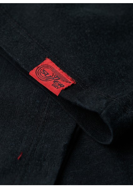 Bisiklet Yaka Baskılı Siyah Erkek T-Shirt M1011918A12A_RETRO Rocker Graphıc T indirimleri