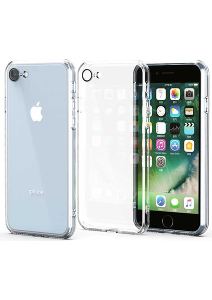 iPhone 8 Uyumlu Zore Fizy Kapak-Renksiz