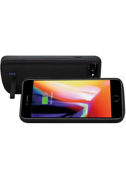 iPhone 6 Plus Zore 6000 Mah Şarjlı Kılıf-Siyah fiyatları