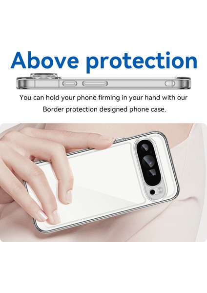 Google Pixel 9 Pro Şeffaf Telefon Kılıfı Tpu Çerçeve Akrilik Arka Kapak (Yurt Dışından) fırsatları