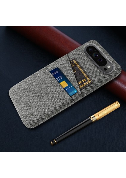 Google Pixel 9 Pro Çift Kumaş Dokulu Sert Pc Kapağı (Yurt Dışından) indirimleri