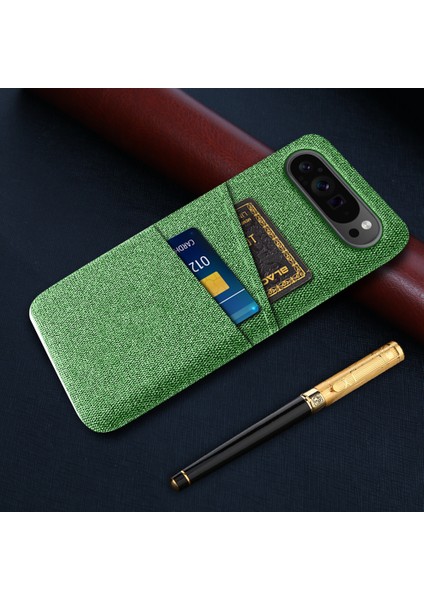 Google Pixel 9 Pro Çift Kumaş Dokulu Sert Pc Kapağı (Yurt Dışından) indirimleri