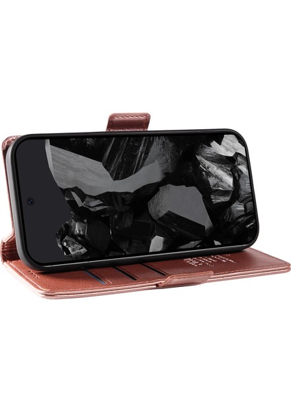 Google Pixel 9 Pro Litchi Doku Pu Deri Cüzdan Telefon Kapağı (Yurt Dışından) fırsatları