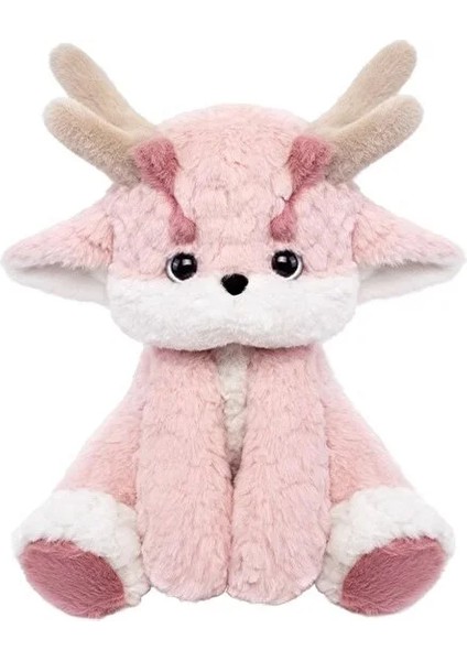 Küçük Pembe Ejderha Bebek 2024 Ejderha Yılı Maskot Peluş Oyuncak Zodyak Bebek Süsleme Yeni Yıl si (Yurt Dışından)