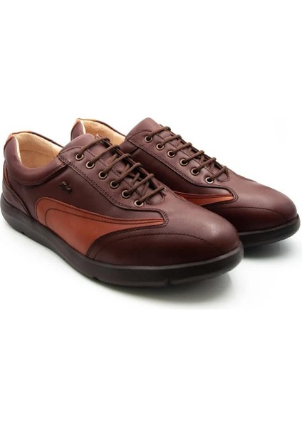 10509 Ortopedik&Therapeutic Casual Erkek Deri Ayk. Kahverengi