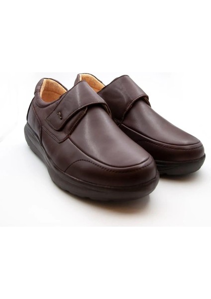 10003 Ortopedik&Therapeutic Rocker Bottom Erkek Deri Ayk. Kahverengi