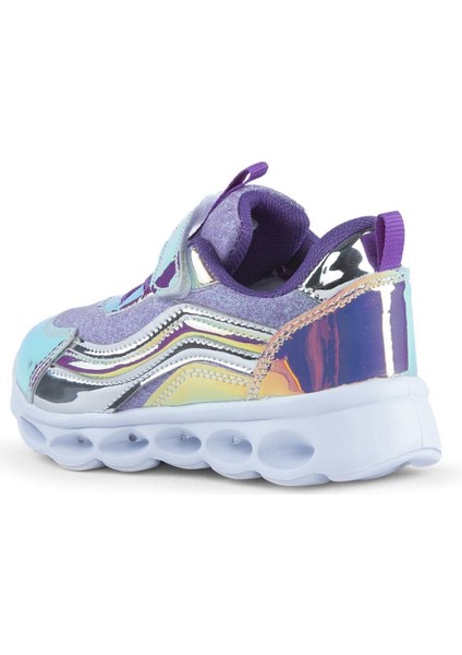 4246 Trioshiny Hologramjr Işıklı Kız Çocuk Spor Ayakkabı modelleri