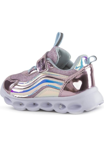 4246 Trioshiny Hologramjr Işıklı Kız Çocuk Spor Ayakkabı