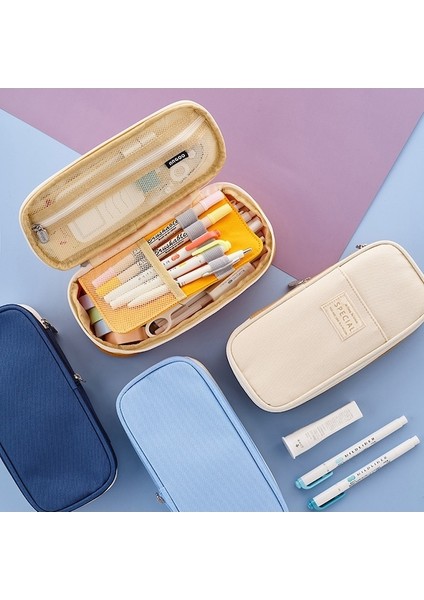 Büyükkapasiteli Kalem Kutusu Makaron Kırtasiye Çantası (Yurt Dışından) fiyatları