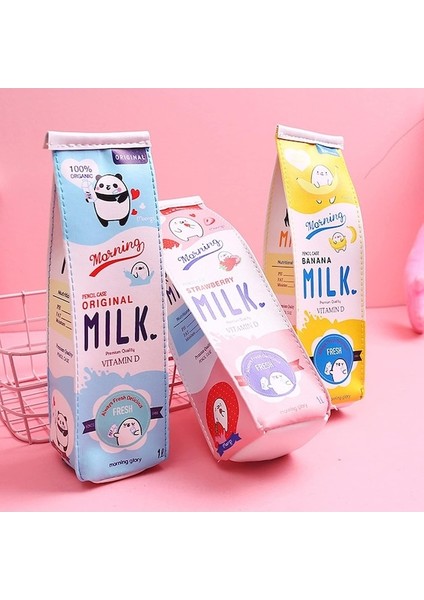 Heamor Kawaii Süt Kartonu Kalem Kutusu Kutusu Kesesi Sevimli Anime Estetik Çizgi Film Kırtasiye Düzenleyici Çanta Tutucu Fermuarlı Okul Malzemeleri Ile Taşınabilir Japon J - C (Yurt Dışından) indirimleri
