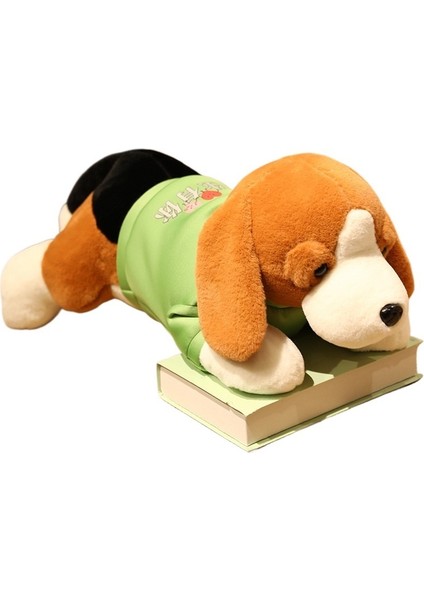 40 cm Kawaii Dolması Köpek Peluş Oyuncak Yalan Beagle Yavru Köpek Giysi ile Yumuşak Yastıklar Sevimli Hayvanlar Bebek Bebek Kız Doğum Günü Hediyesi | Doldurulmuş Peluş Hayvanlar (Yurt Dışından)