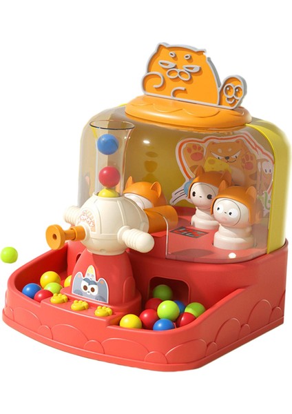 Çocuklar Çocuklar Öncesi Kırmızı Için Mini Elektronik Arcade Karikatür Langırt (Yurt Dışından)