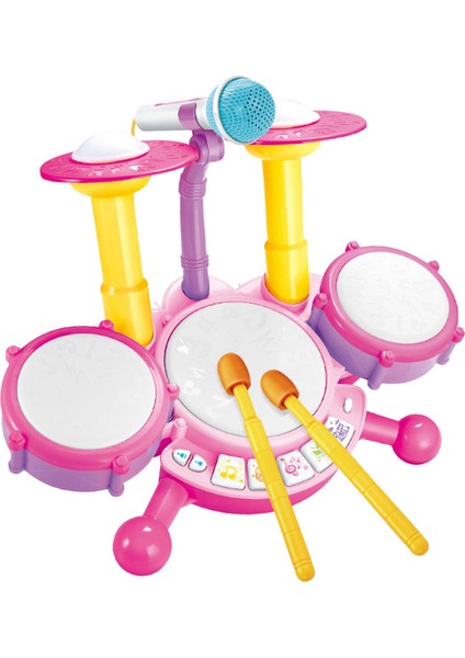 Çocuklar Davul Oyuncak Flaş Işığı Müzik Aleti 6 12 18 Ay Çocuk Çocuklar Için (Yurt Dışından) fiyatları