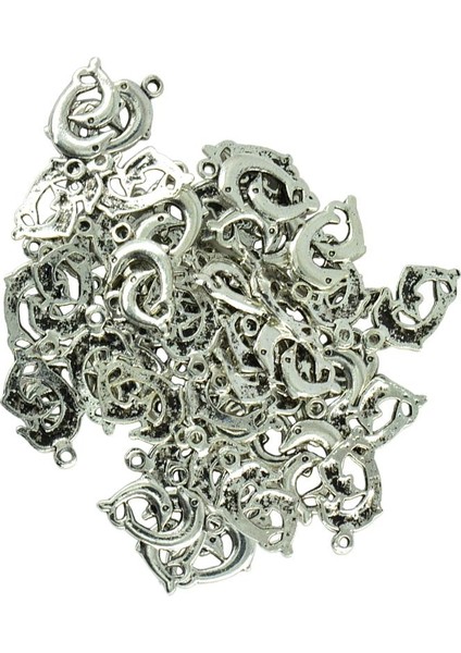 50 Antik Anne ve Charms Kolye 21X14MM Takı (Yurt Dışından)