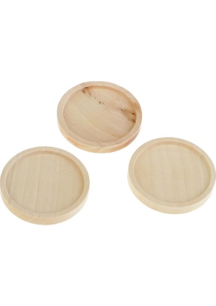 10 Boş Ahşap Kolye Charms Şon I Ahşap - 30 mm (Yurt Dışından)