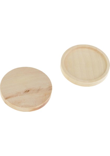 10 Boş Ahşap Kolye Charms Şon I Ahşap - 30 mm (Yurt Dışından)
