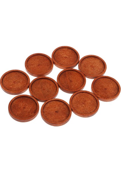10 Ahşap Kolye Kolye Takımı Cabochon Ik Açık - 30 mm (Yurt Dışından)