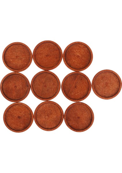10 Ahşap Kolye Kolye Takımı Cabochon Ik Açık - 30 mm (Yurt Dışından)