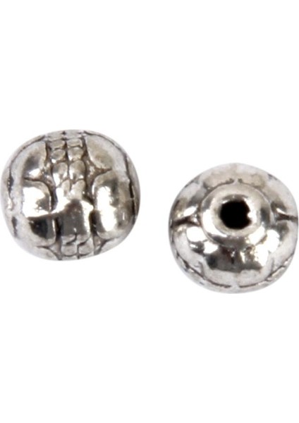 100± Vintage Yuvarlak Spacer Charms Dıy Takı Yapımı (Yurt Dışından)