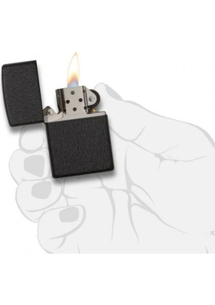 Kişiye Özel Isimli ve Sözlü Benzinli Zippo Çakmak Siyah