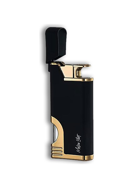 Kişiye Özel Isimli Tasarım Lüks Çakmak Siyah-Gri-Gold Renk Çeşitleri fiyatları