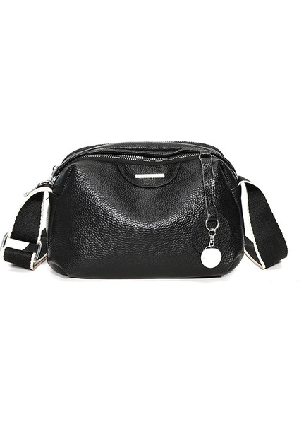 Hakiki Deri Moda Tasarım Kadınlar Için Crossbody Çanta Seyahat Omuz Çantaları Büyük Kapasiteli (Yurt Dışından)