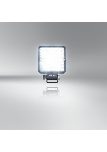 12V-24V Çalışma Lambası Kare 8W 6000K 550 Lümen (5 Ledli) (43 mt Mesafe) (73*73/97 Mm) (2 Ad)