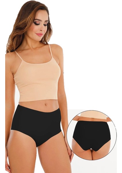 5li Kadın Iz Yapmaz Yüksek Bel Lazer Kesim Külot modelleri