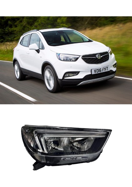 Opel Mokka x Ön Sağ Ledli Far 2016-2019 Uyumlu