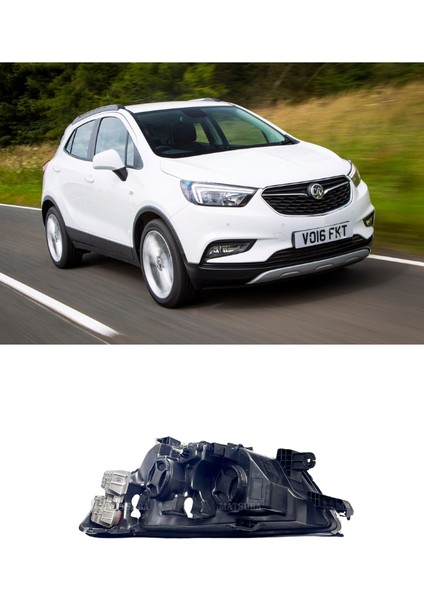 Opel Mokka x Ön Sağ Ledli Far 2016-2019 Uyumlu