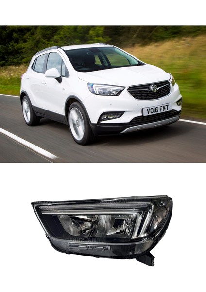 Opel Mokka x Ön Sol Ledli Far 2016-2019 Uyumlu