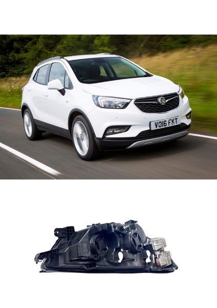 Opel Mokka x Ön Sol Ledli Far 2016-2019 Uyumlu