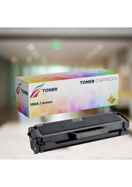 Toner Print Hp Muadil 106A W1106A Xxl Çipli 4K Kapasite/ 107A / 107W / Mfp 135W / Mfp 137FNW Toner