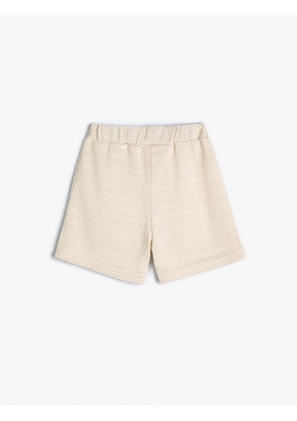 Tüvit Şort Beli Bağlamalı fiyatları