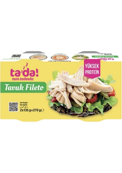 Hazır Tavuk Konservesi 135 gr 2'li