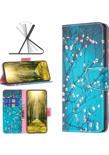 Tecno Camon 20 Pro 5g Flip Telefon Kılıfı Pu Deri Cüzdan Kapağı (Yurt Dışından)