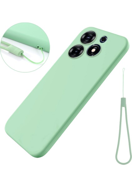 Tecno Spark 10 Pro Sıvı Silikon Yumuşak Astarlı Telefon Kılıfı Düşmeye Dayanıklı Arka Kapak (Yurt Dışından)