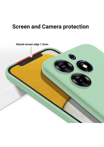Tecno Spark 10 Pro Sıvı Silikon Yumuşak Astarlı Telefon Kılıfı Düşmeye Dayanıklı Arka Kapak (Yurt Dışından)